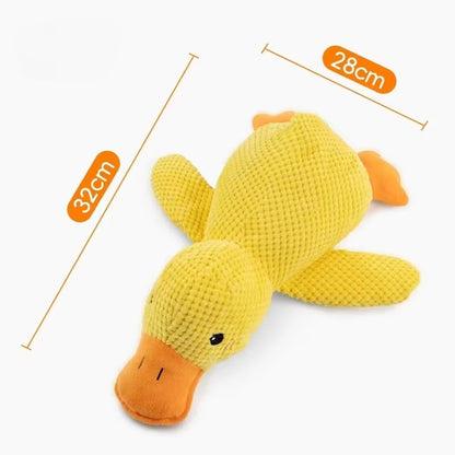 Snuggle Your Pup with Our Adorable Calming Duck Plush Toy! 🦆 Perfect for Chewing & Squeaking Fun! 🐾💖 #PetLovers #DogToys