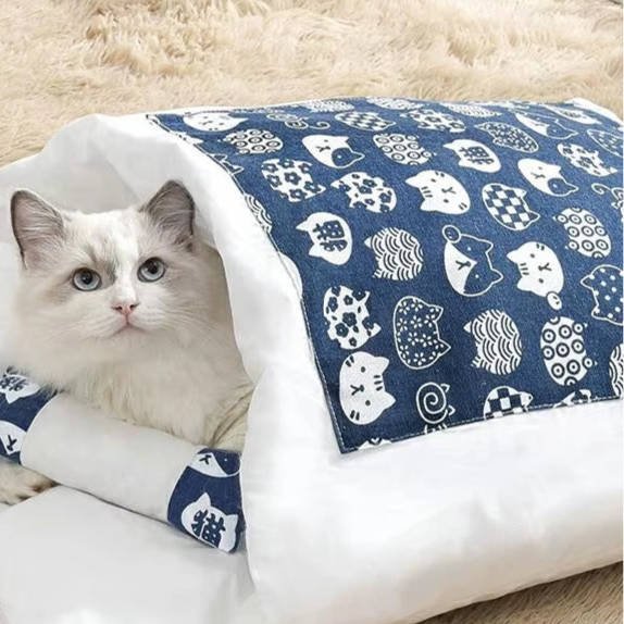 Removable Sleeping Bag Cat/Dog Bed