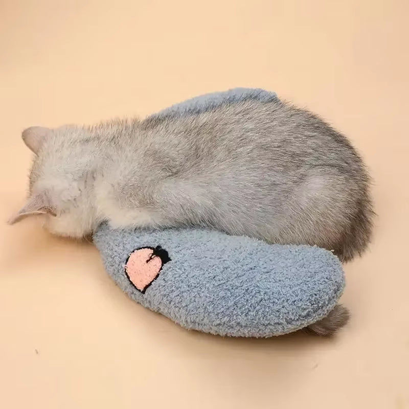 Pamper Your Furry Friends with the Cozy U-Shaped Pillow: The Dreamy Neck Support for Unmatched Naptime Bliss! 🐾💤