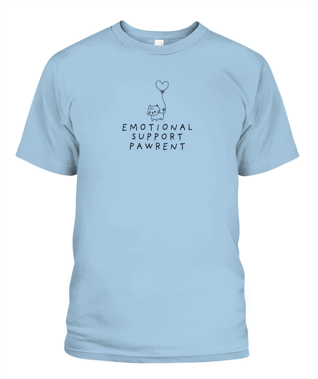 Give Your Feline Friend the Love They Deserve with Our Hilarious Emotional Support Cat Pawrent T-Shirt!