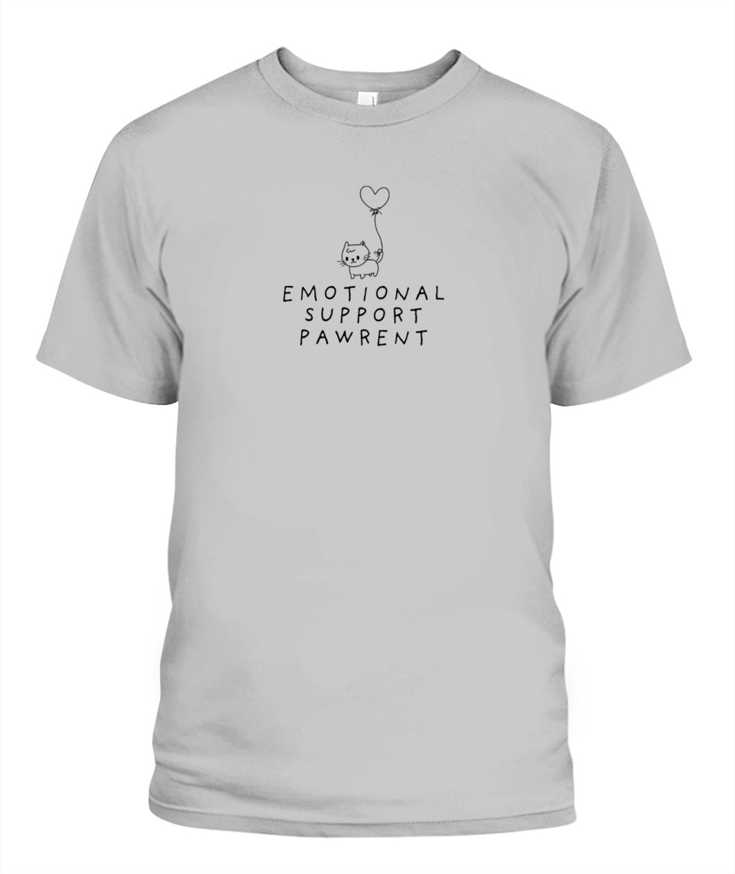 Emotional Support Cat Pawrent Unisex T-Shirt - UwUPets