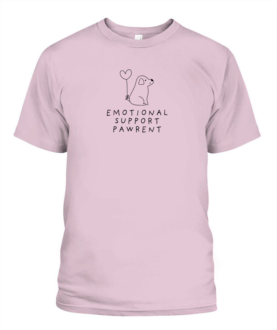 Emotional Support Dog Pawrent Unisex T-Shirt - UwUPets